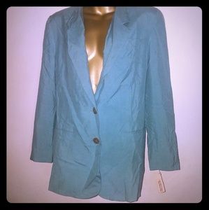 Talbots Silk blazer